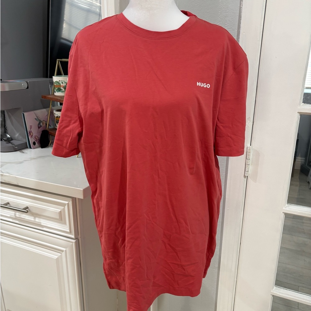 HUGO Classic Red Short Sleeve Tee